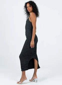 Princess Polly Reeva Maxi Dress  Black Cheap