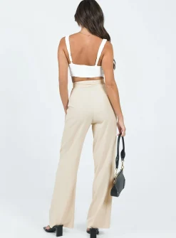 Princess Polly Regence Pants  Beige Shop