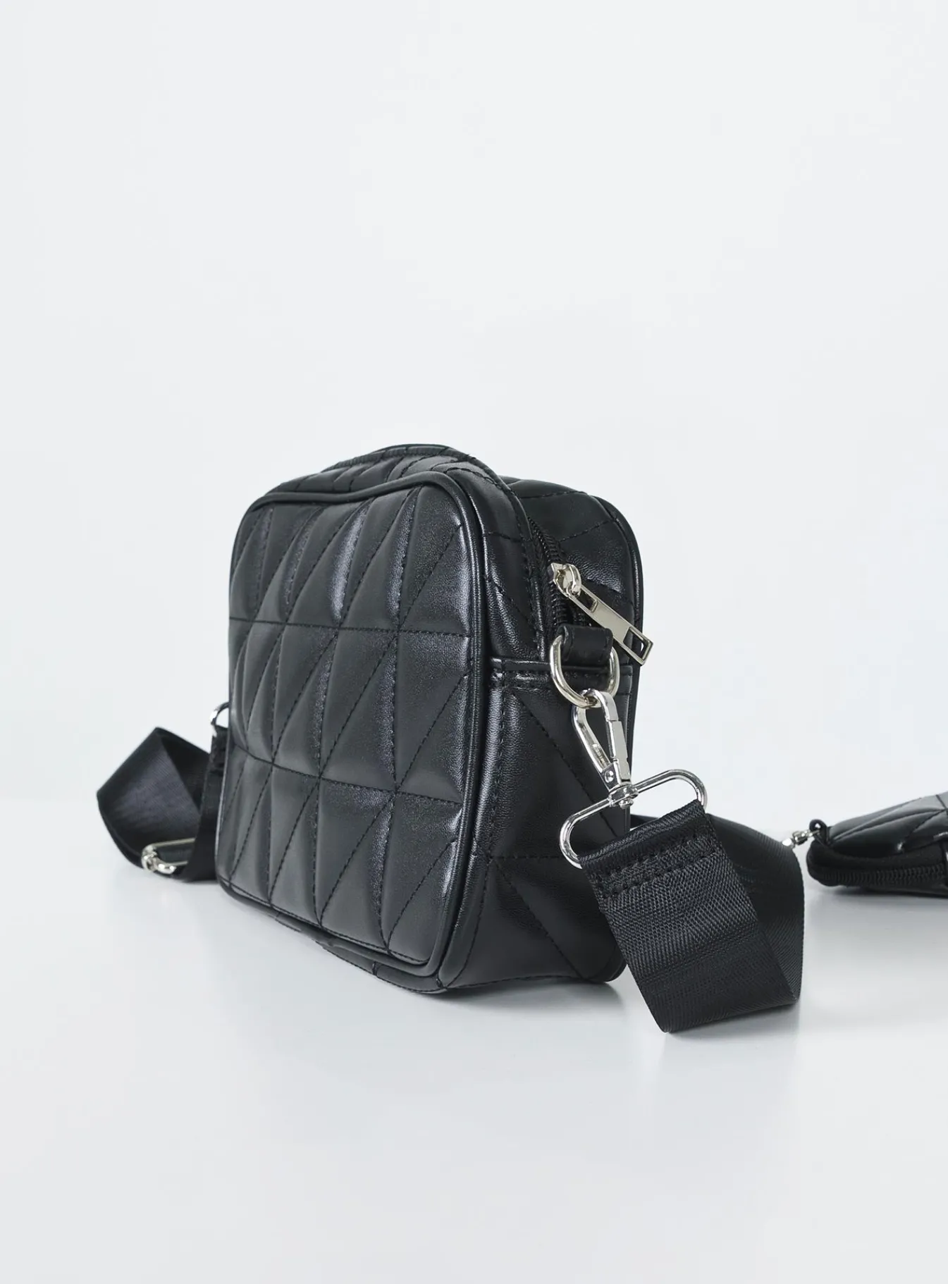 Princess Polly Remar Crossbody Bag Black New
