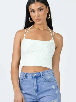 Princess Polly Remiah Top  White Discount