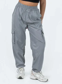 Princess Polly Renni Pants  Grey New
