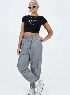 Princess Polly Renni Pants  Grey New