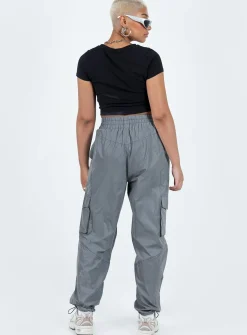 Princess Polly Renni Pants  Grey New