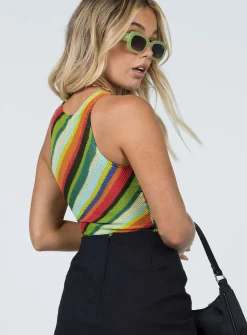 Princess Polly Retrace Top  Multi Flash Sale