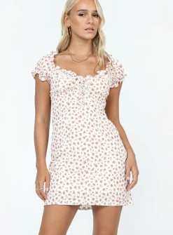 Princess Polly Reuben Mini Dressfloral   White Online