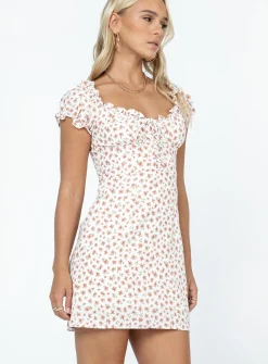 Princess Polly Reuben Mini Dressfloral   White Online