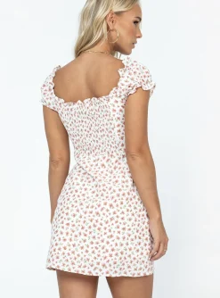 Princess Polly Reuben Mini Dressfloral   White Online
