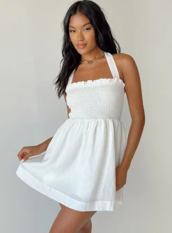Princess Polly Rhea Mini Dress  White Online