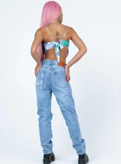 Princess Polly Rheannon Straight Legjeans   Denim Clearance