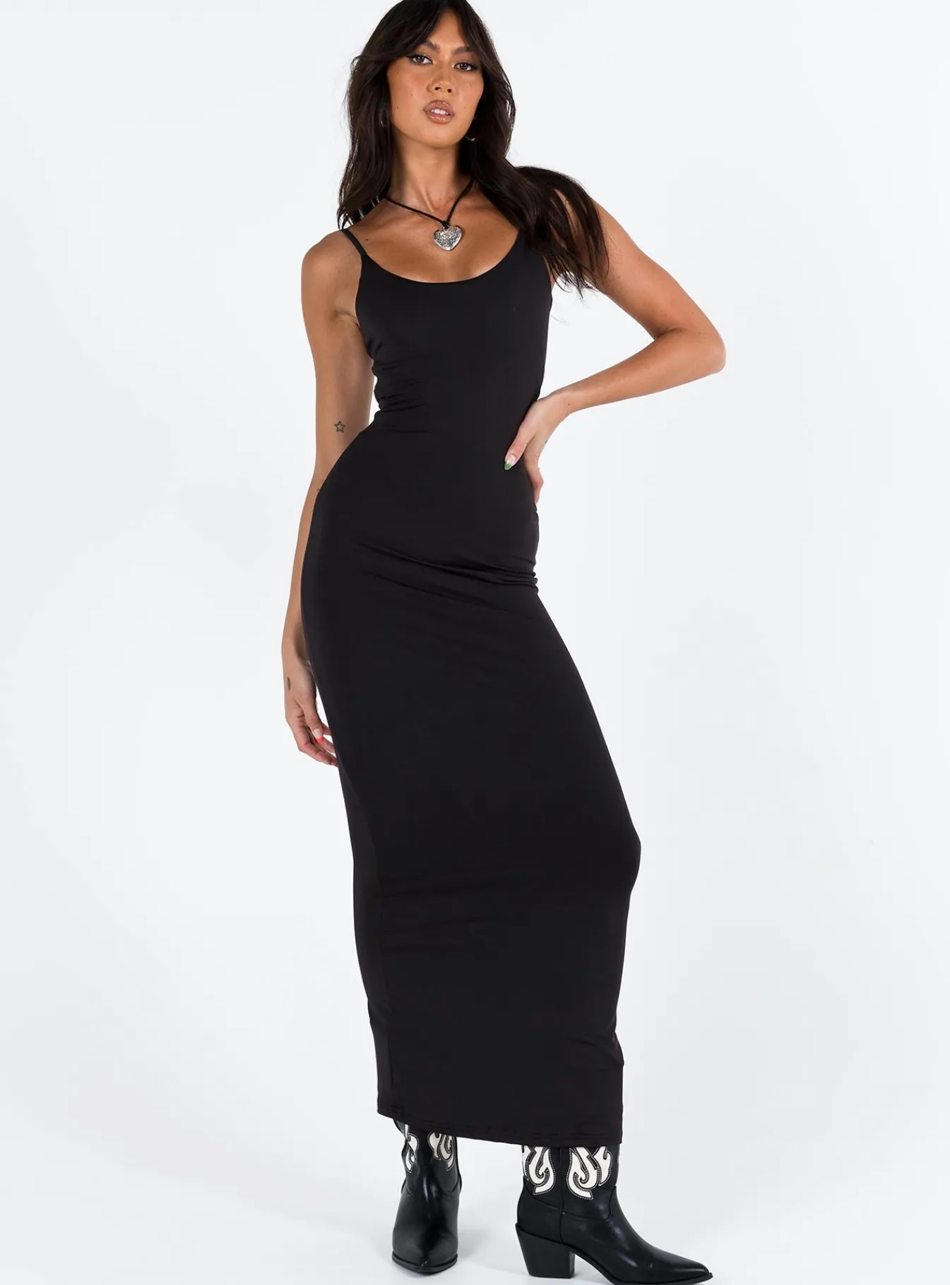 Princess Polly Riana Maxi Dress Black Flash Sale