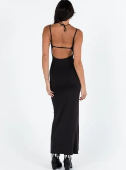 Princess Polly Riana Maxi Dress Black Flash Sale
