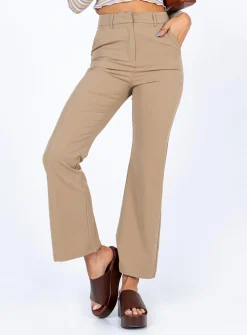 Princess Polly Richmond Pants Tan Shop