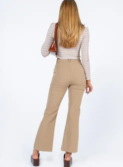 Princess Polly Richmond Pants Tan Shop