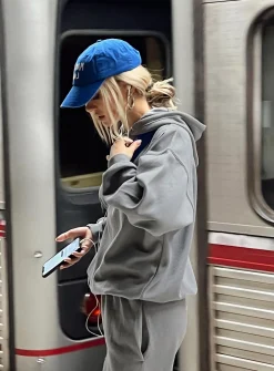 Princess Polly Ritu Oversized Hoodie Charcoal Hot