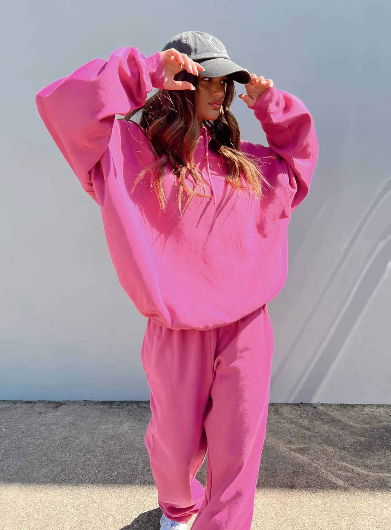 Princess Polly Ritu Oversized Hoodie Pink Cheap