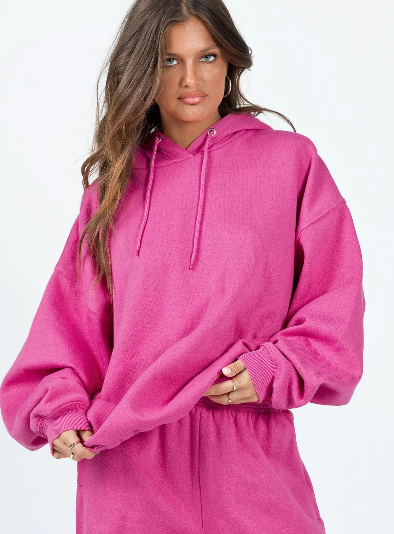 Princess Polly Ritu Oversized Hoodie Pink Cheap