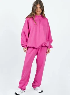 Princess Polly Ritu Oversized Hoodie Pink Cheap