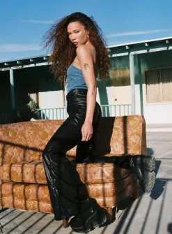 Princess Polly Road Trip Pants  Black Best Sale