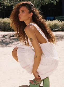 Princess Polly Romeo Mini Dress White Sale