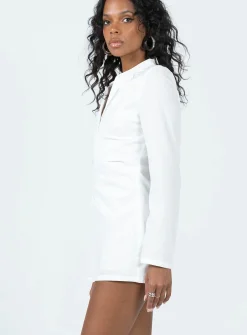Princess Polly Rommy Romper White Flash Sale