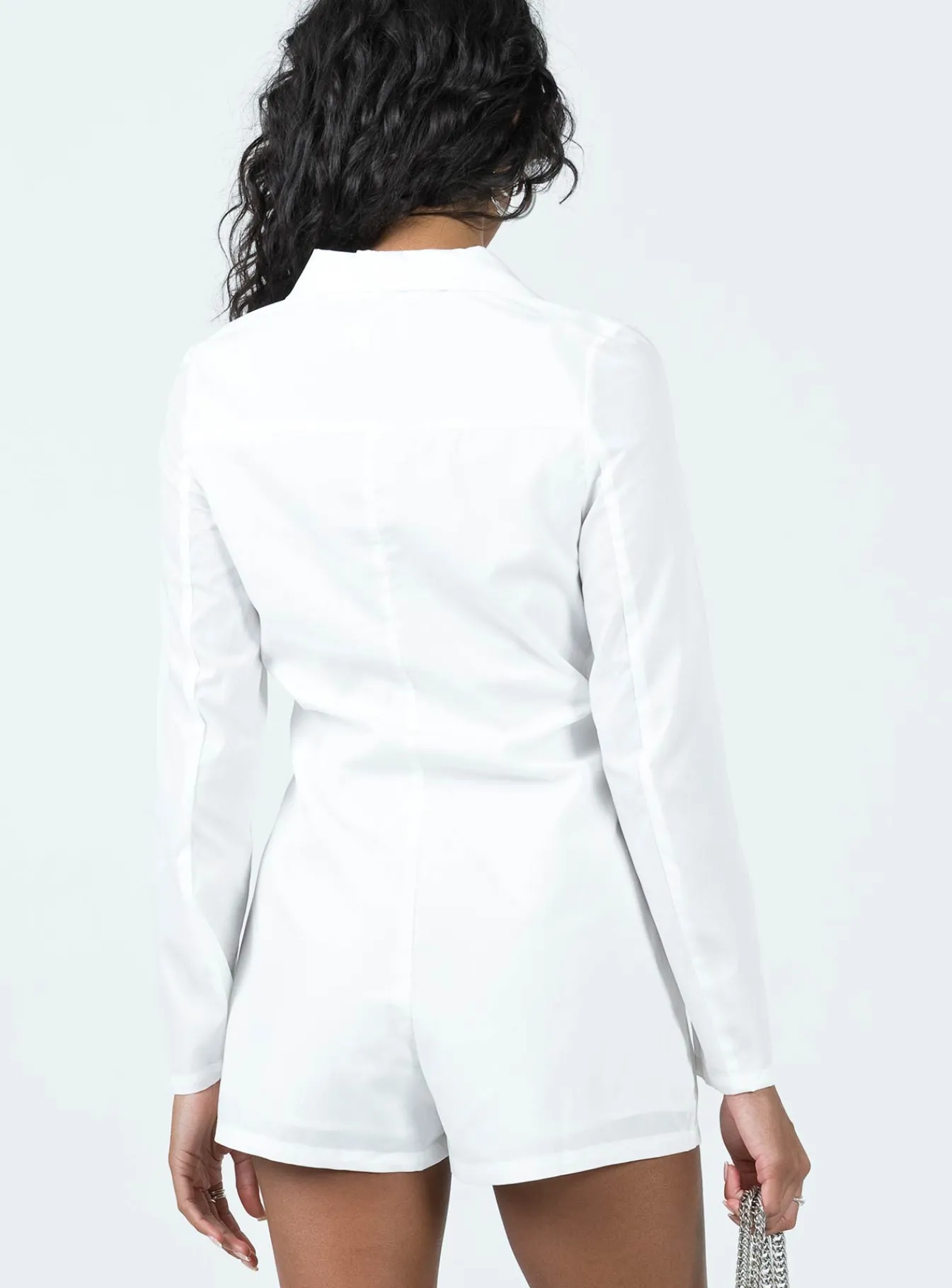 Princess Polly Rommy Romper White Flash Sale