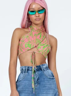 Princess Polly Ronin Top  Multi Flash Sale