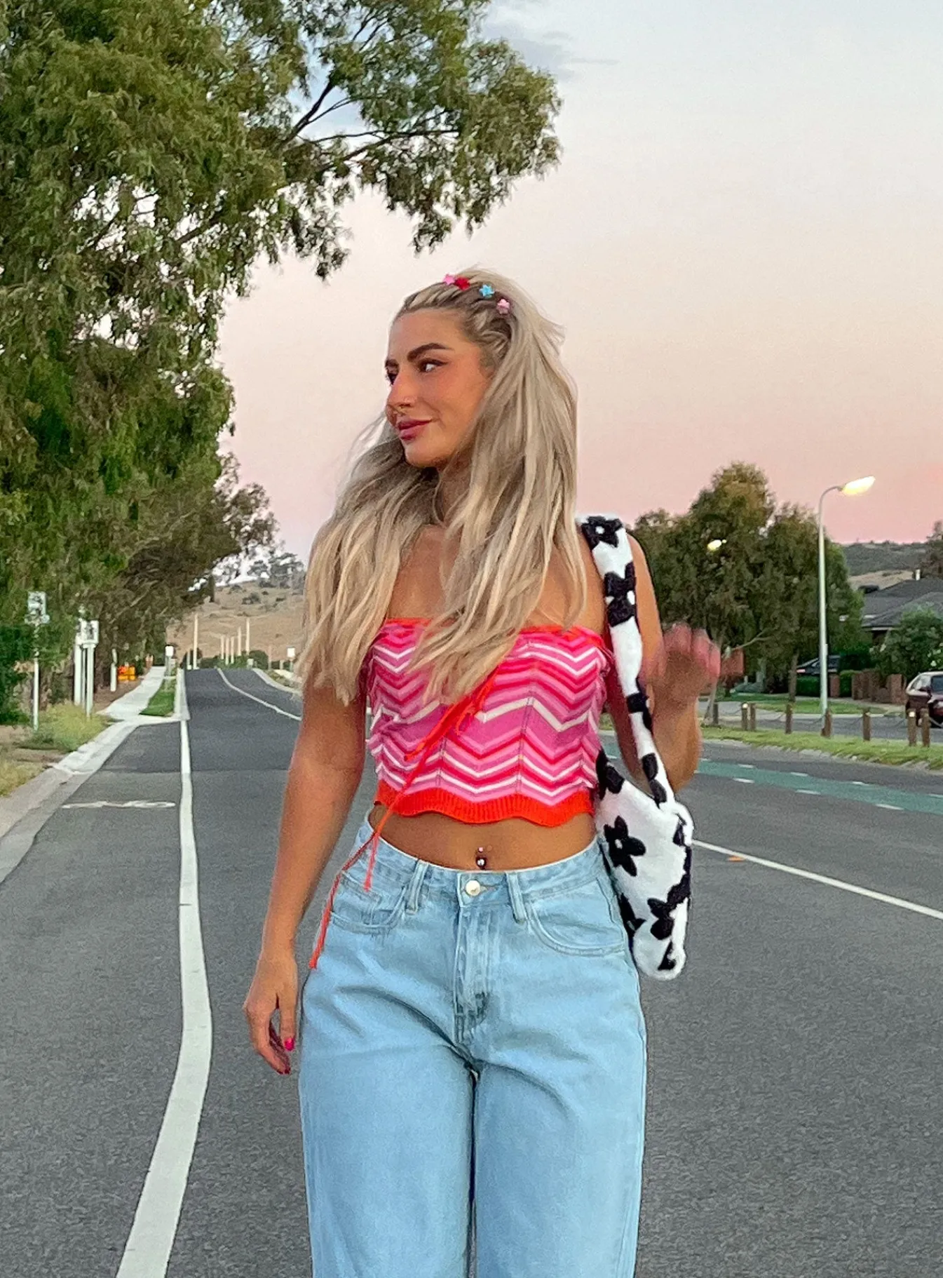Princess Polly Rosalia Top Pink Cheap