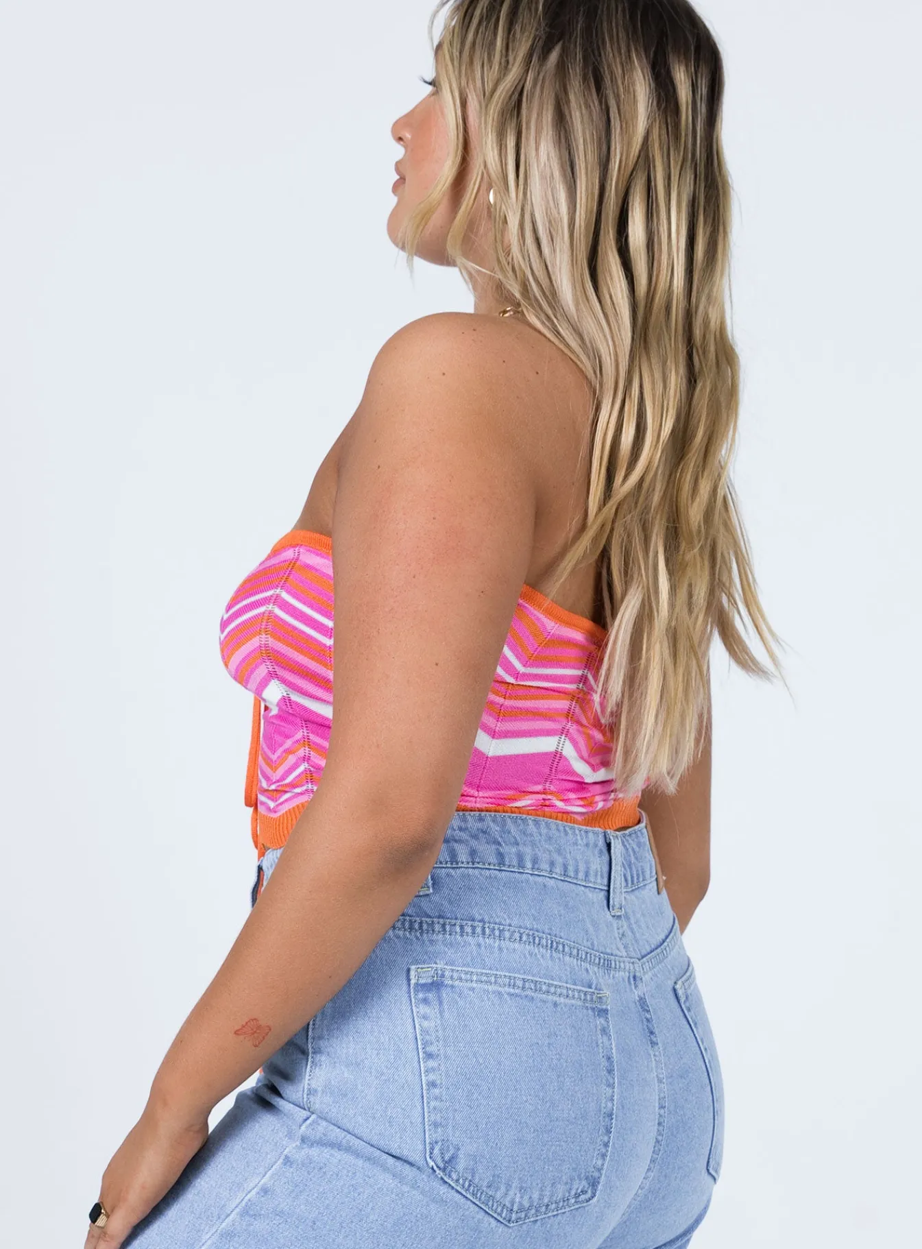Princess Polly Rosalia Top Pink Cheap