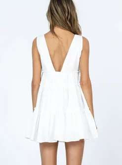 Princess Polly Rosetta Mini Dress White Cheap