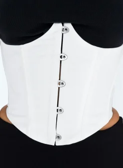 Princess Polly Rosina Underbust Corset White Best Sale