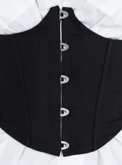 Princess Polly Rosina Underbust Corset Black Shop