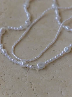 Princess Polly Rota Layered Necklace/ Pearl   Gold Online