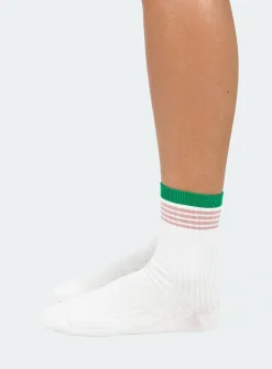 Princess Polly Rourke Socks  White Hot