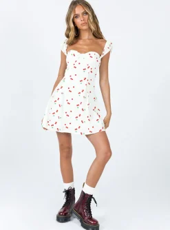 Princess Polly Rozalia Mini Dressmulti White Hot