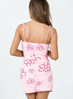 Princess Polly Rubi Mini Dress Pink Flash Sale
