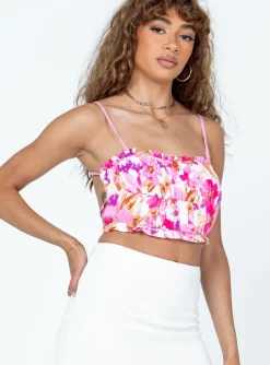 Princess Polly Ruth Topfloral   Pink Cheap
