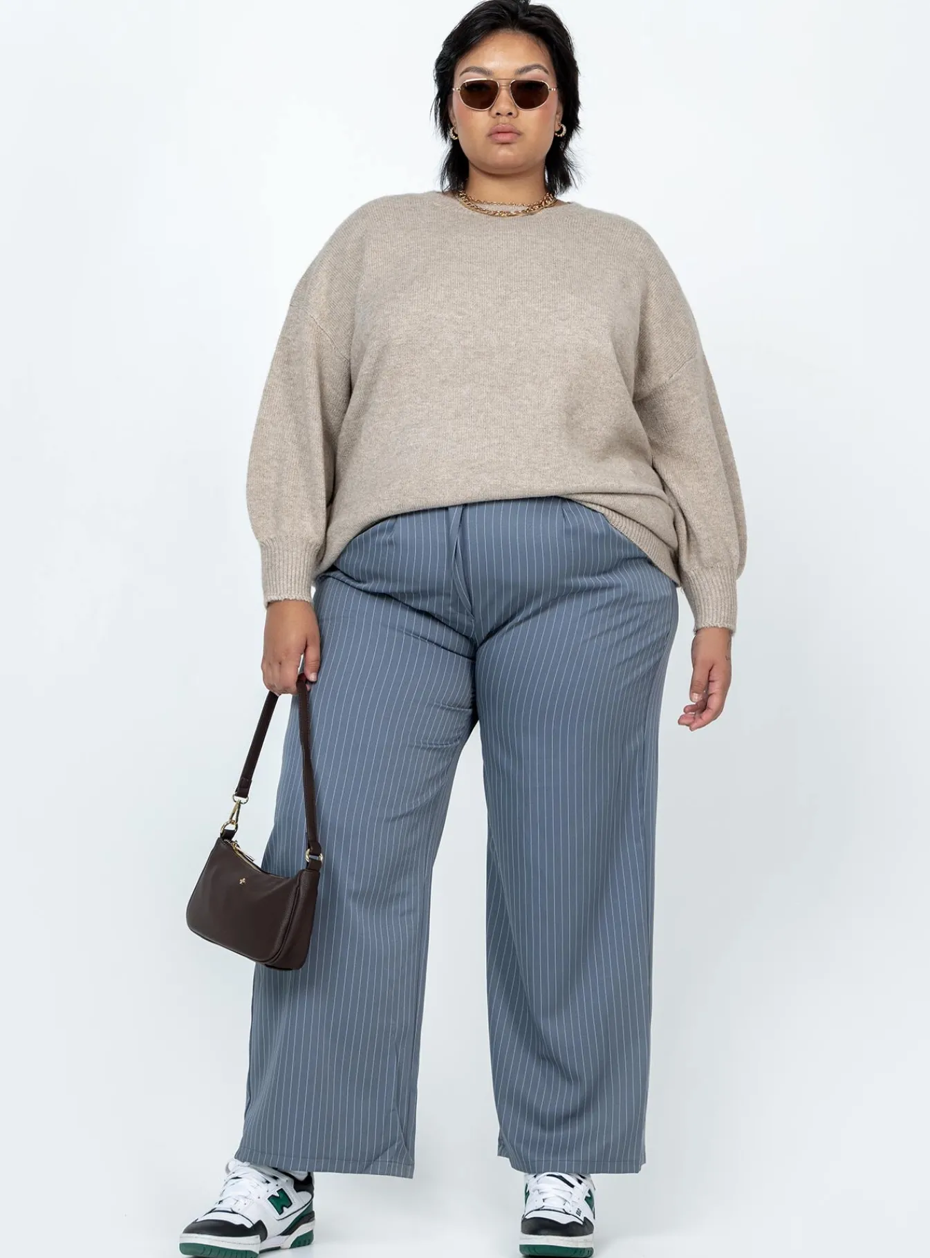 Princess Polly Ryanna Sweatercurve Beige Hot