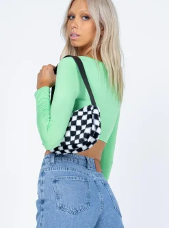 Princess Polly Ryder Long Sleeve Top  Green Sale
