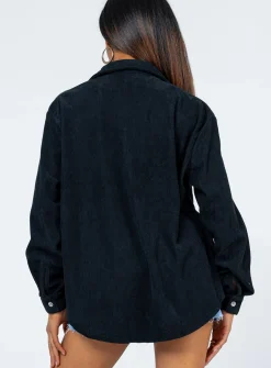 Princess Polly Rylan Shirt Black Sale