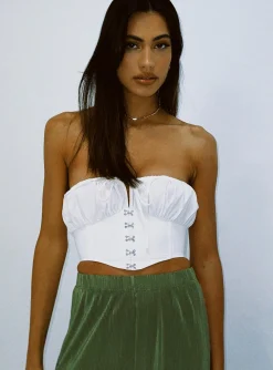 Princess Polly Ryland Top  White Sale