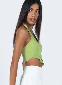Princess Polly Sami Top  Green Shop