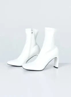Princess Polly San Antonio Boots  White New