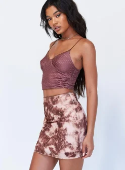 Princess Polly Sandra Mini Skirt  Multi Cheap