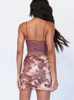 Princess Polly Sandra Mini Skirt  Multi Cheap