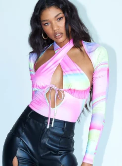 Princess Polly Sarai Bodysuit  Multi Store