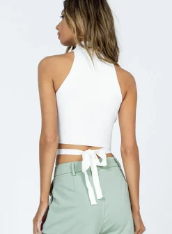 Princess Polly Sariah Top  White Best