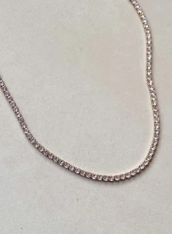 Princess Polly Satria Necklace  Gold Flash Sale