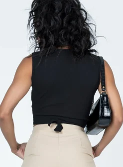 Princess Polly Savani Top Black Fashion