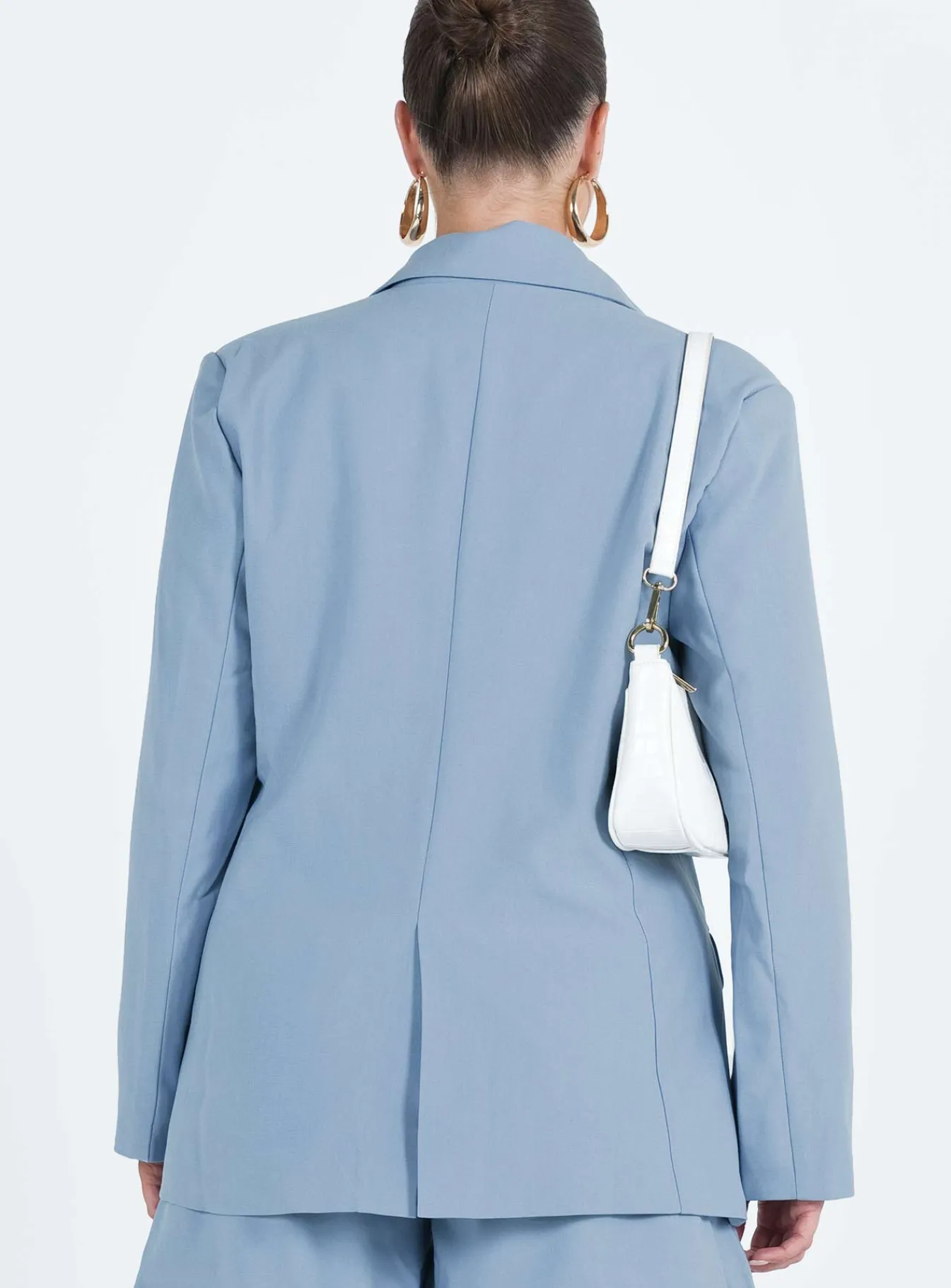 Princess Polly Sazan Blazer Blue Clearance