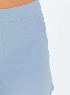 Princess Polly Sazan Shorts Blue Outlet